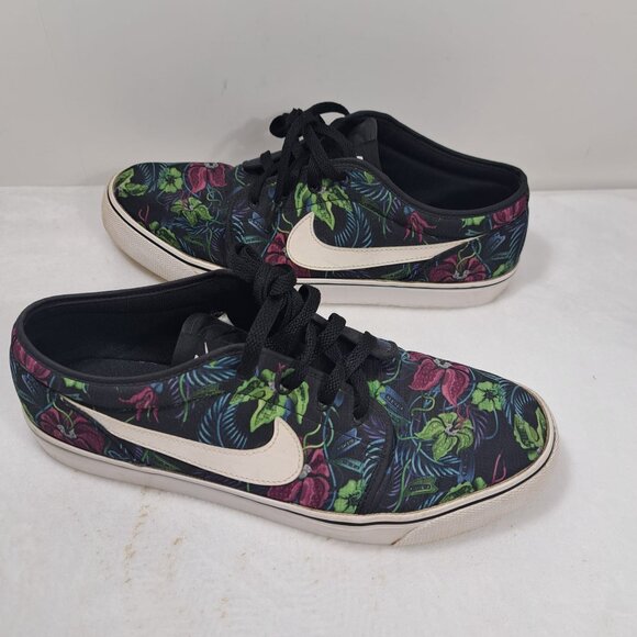 Nike Toki‎ Textile Print Low Floral Hawaiian Shoes - Men's Size US 11 - Picture 2 of 12